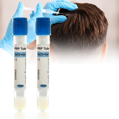 10ml sterile sodium citrate platelet rich plasma collection centrifuge prp tube with acd gel