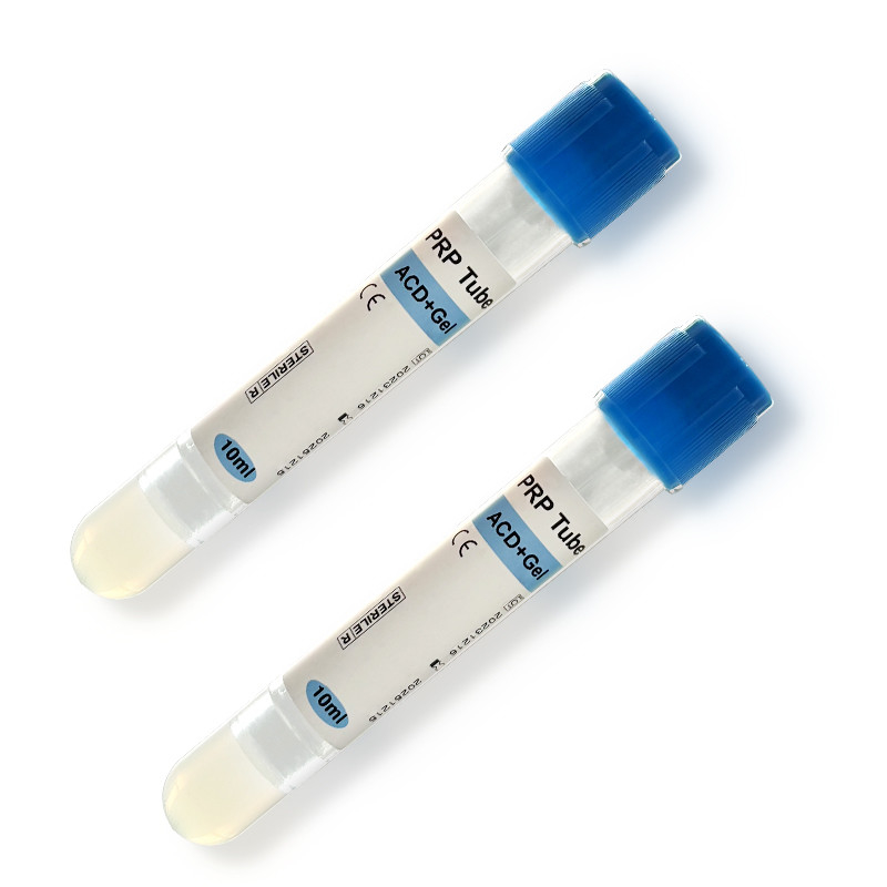 10ml sterile sodium citrate platelet rich plasma collection centrifuge prp tube with acd gel